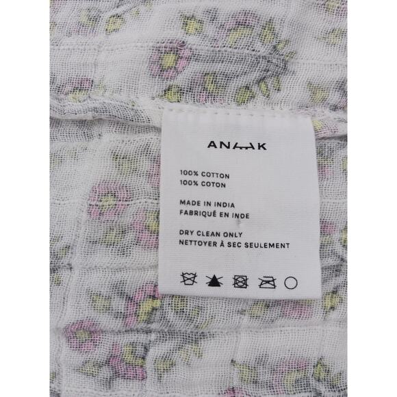 ANAAK JamilaTiered Maxi Print dress, Ecru, Size 2, 100% cotton - Picture 14 of 14